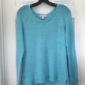 Lily Pulitzer Blue Sweater sz S; just like new